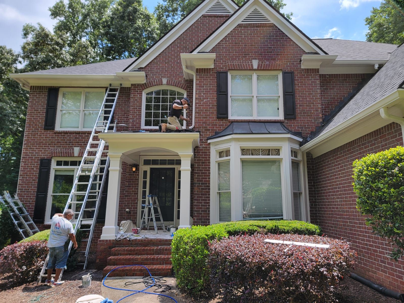Exterior Wood Repair & Paint